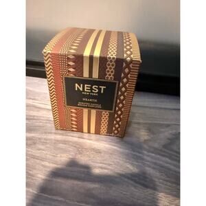 NEST Fragrances New York Scented Candle HEARTH Full Size - 8.1 0z / 230 g New